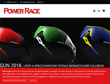 Tablet Screenshot of power-race.it